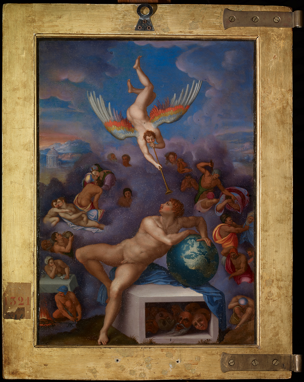 allegoria della vita umana (dipinto) di Allori Alessandro (sec. XVI)