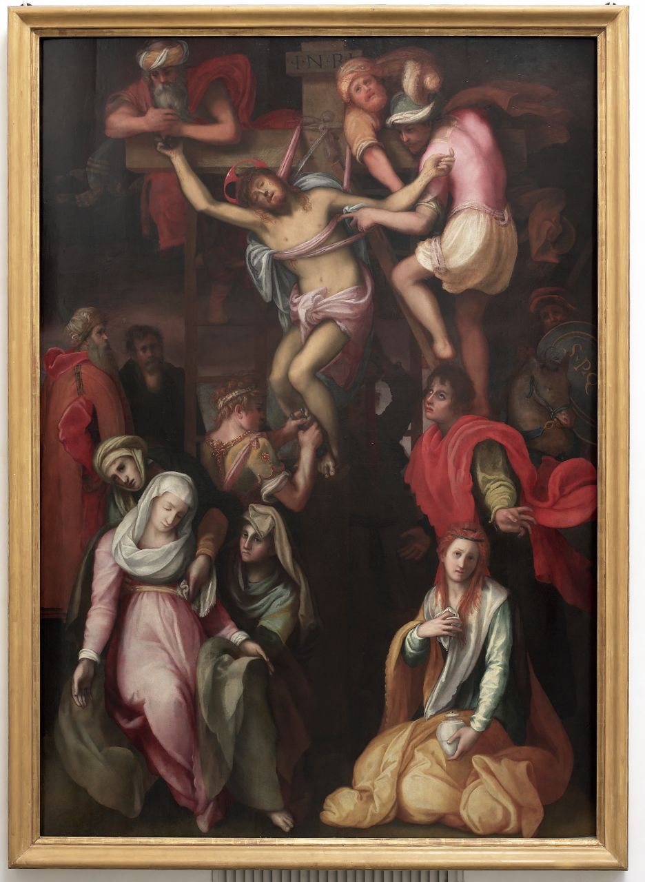 deposizione di Cristo dalla croce (dipinto) di Cardi Ludovico detto Cigoli (sec. XVI)