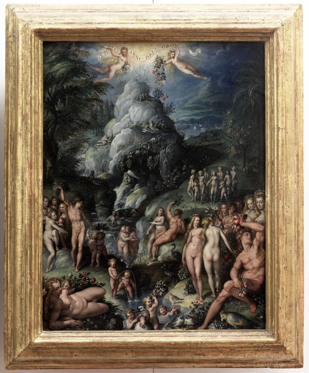 età dell'oro (dipinto) di Zucchi Jacopo (sec. XVI)