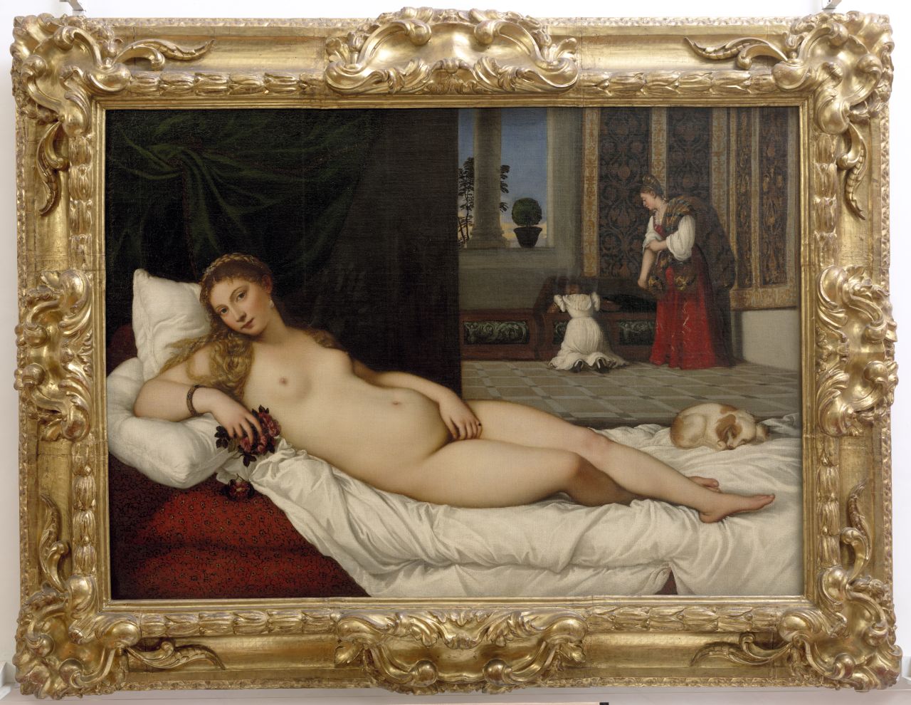 Venere d'Urbino, Venere (dipinto) di Vecellio Tiziano (sec. XVI)