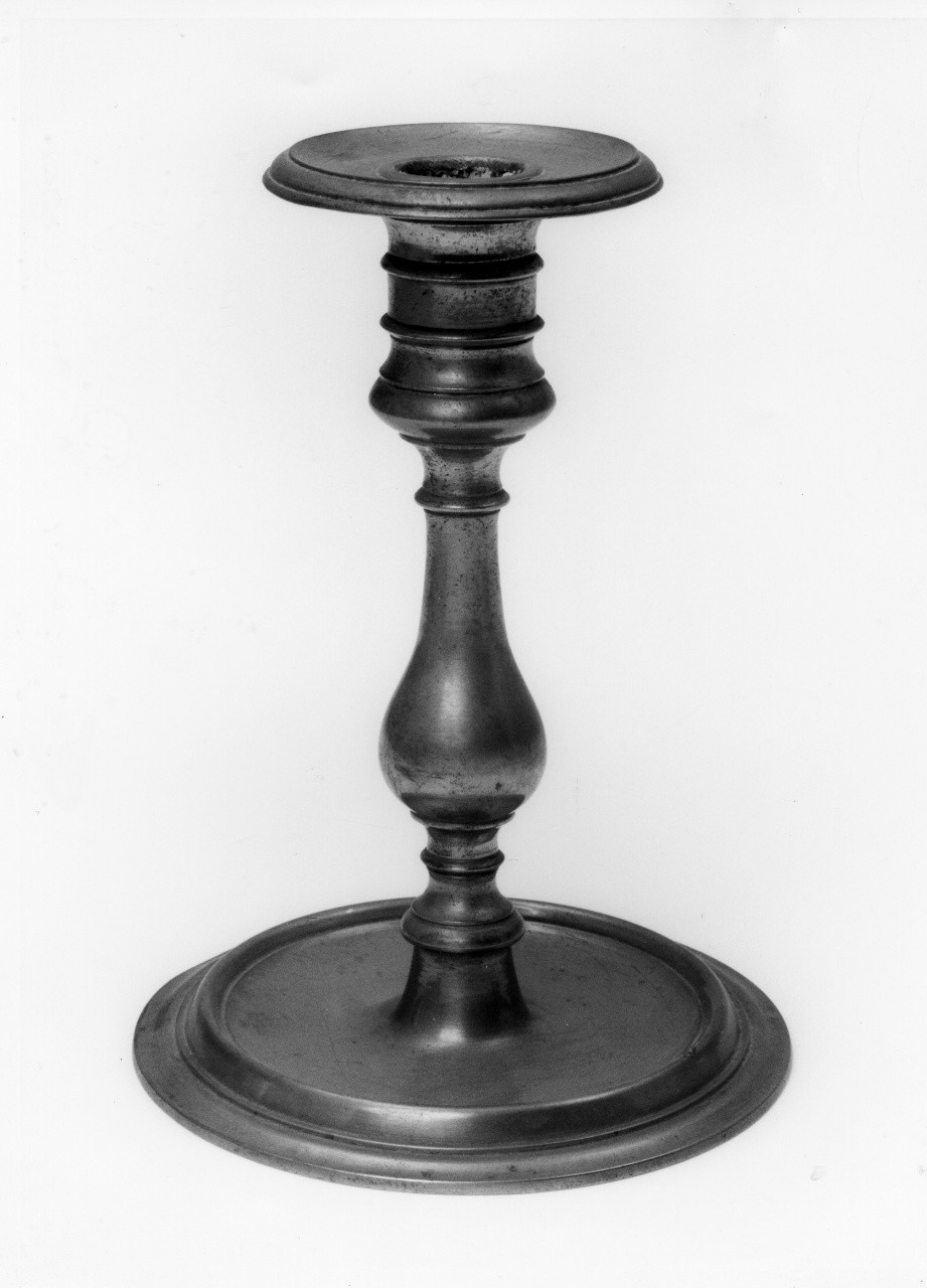 candeliere - manifattura italiana (prima metà sec. XIX)