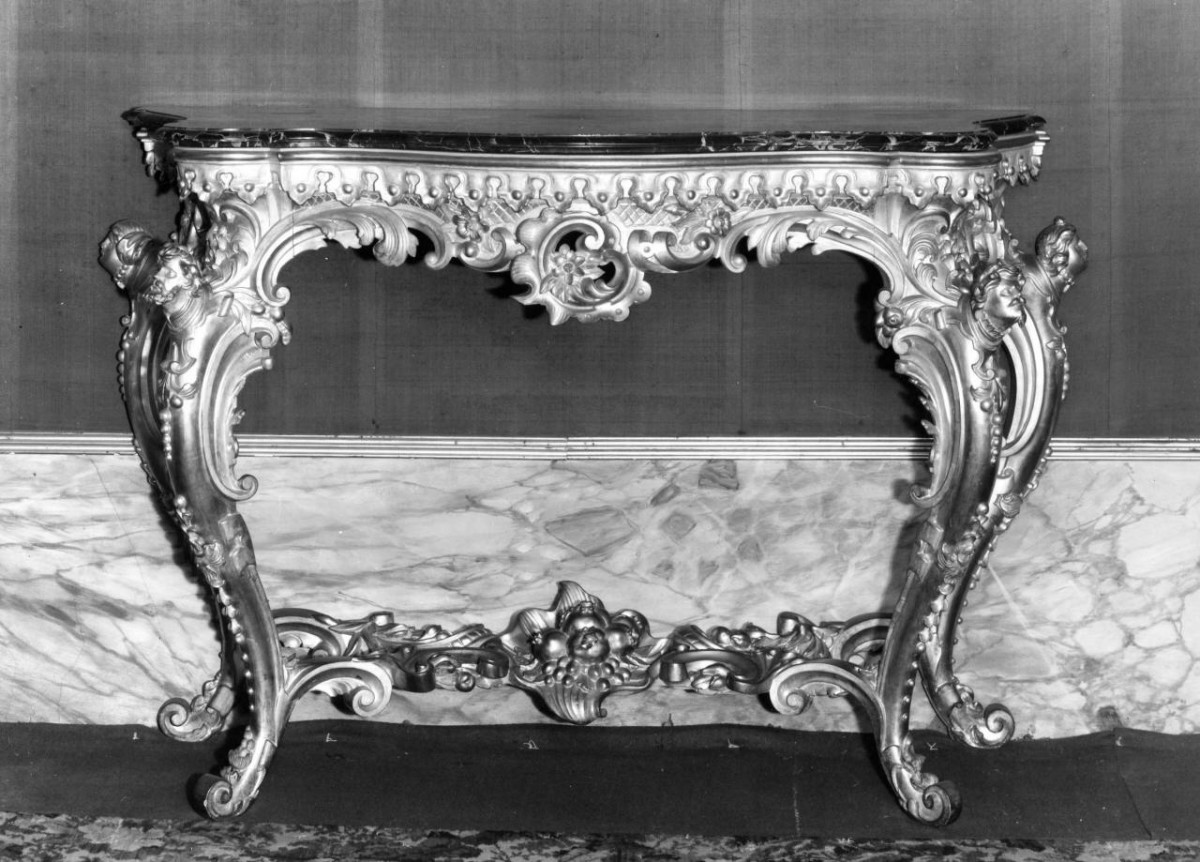 console - manifattura italiana (sec. XIX)