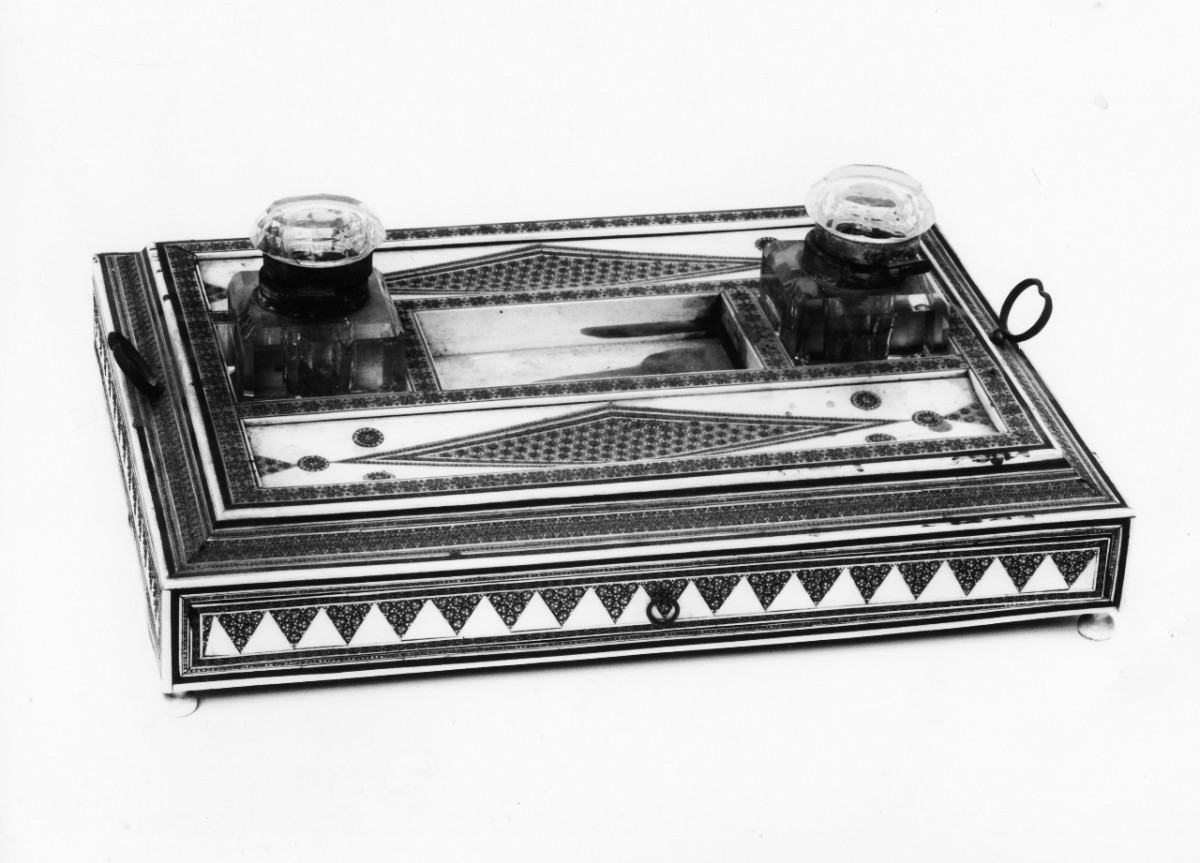 calamaio - manifattura italiana (?) (prima metà sec. XIX)