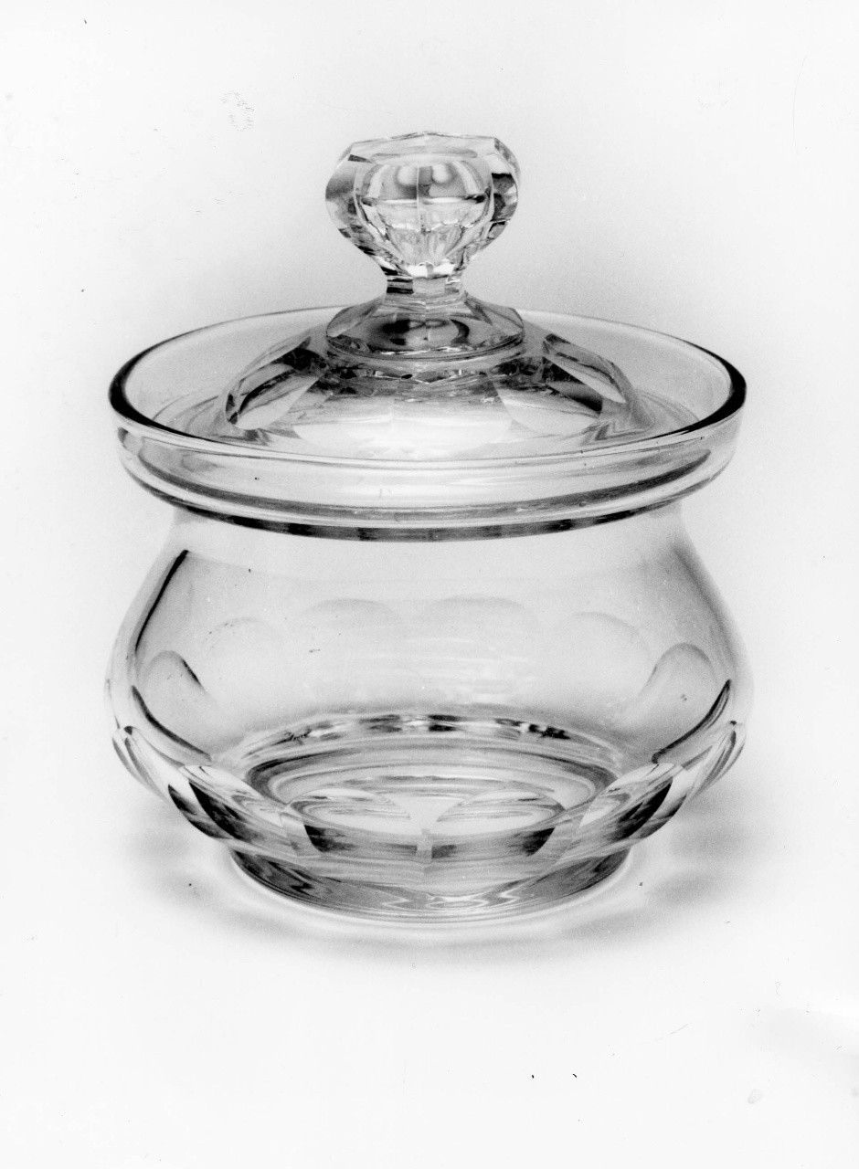 vasetto con coperchio - manifattura italiana (sec. XIX)