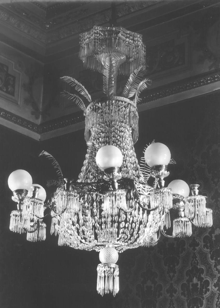 lampadario - a bracci - bottega italiana (?) (sec. XIX)