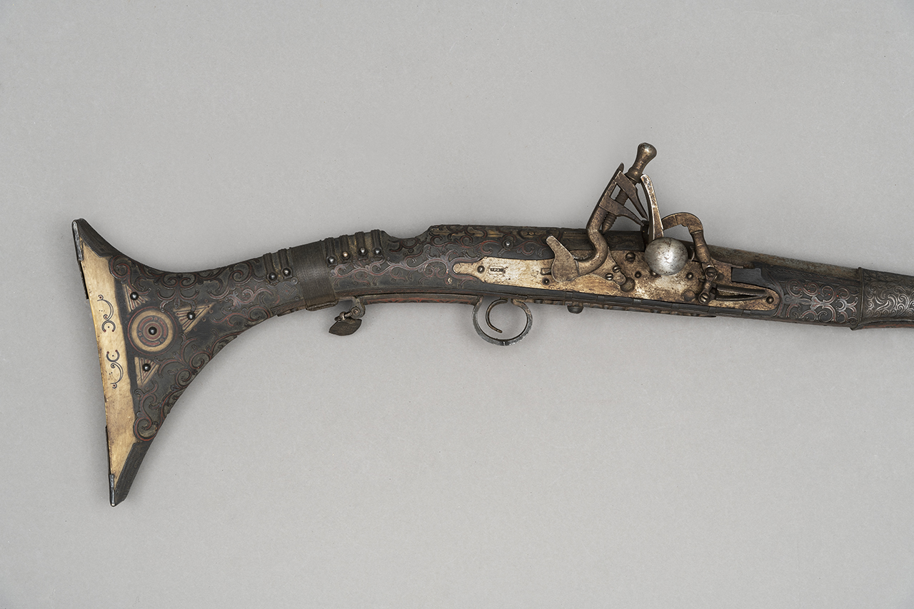 archibugio a pietra focaia, opera isolata - produzione marocchina (prima metà XIX)