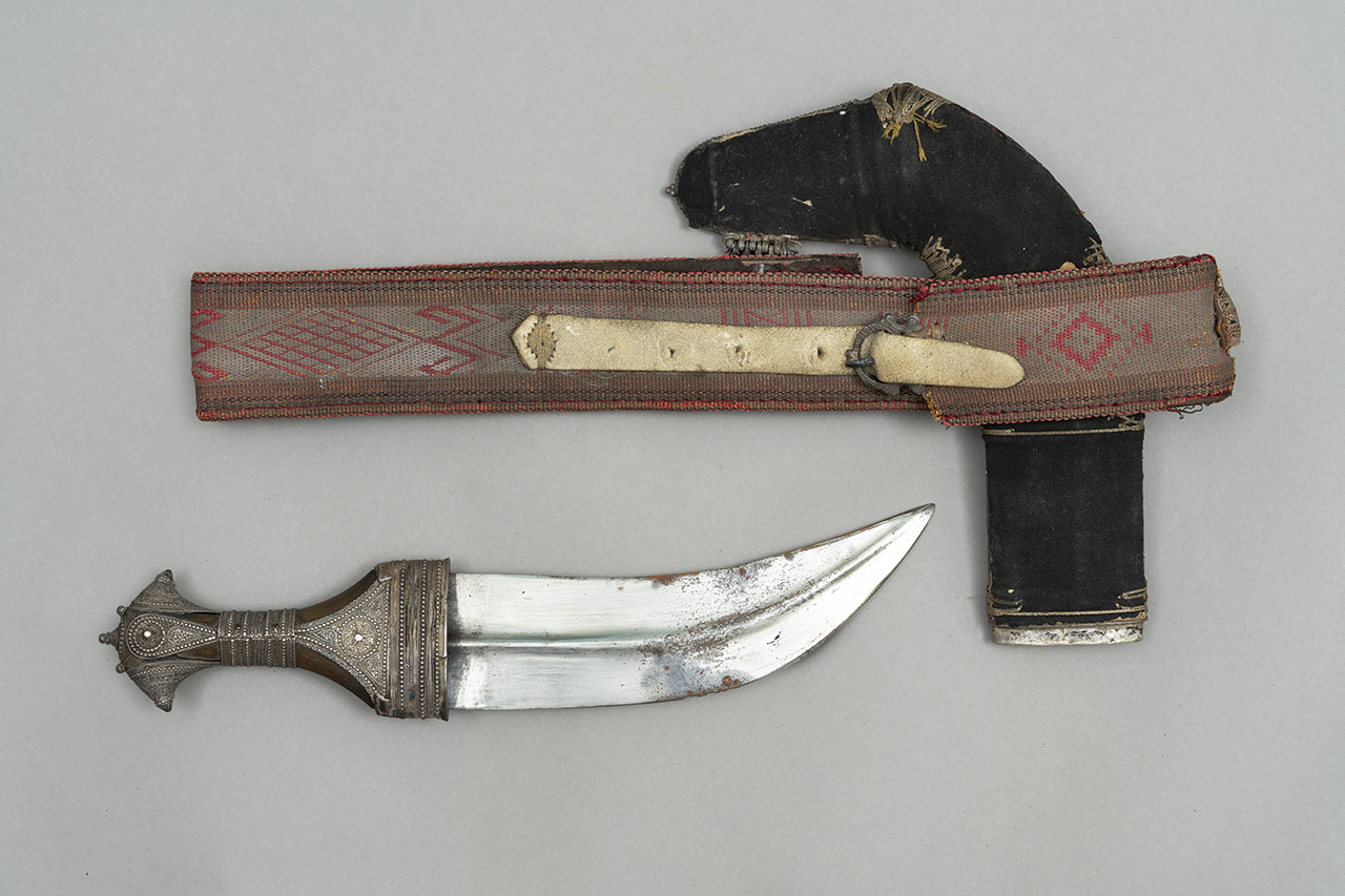 pugnale, opera isolata di n.d (bottega) - ambito yemenita (seconda metà XIX)