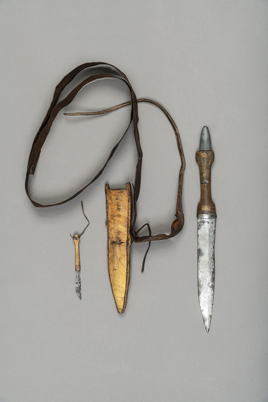 pugnale, insieme - ambito Africa centro-orientale (seconda metà XIX)