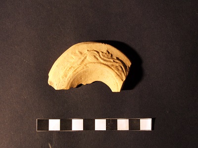 lucerna/ becco, ansa, spalla (fine/ metà SECOLI/ ARCHI DI SECOLI/ II-III d.C)