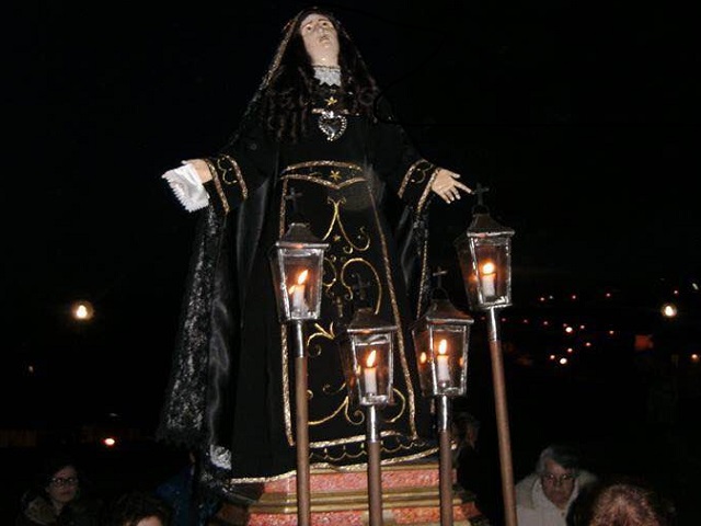 Processione della Madonna Addolorata del Giovedì Santo di Barile (XXI)