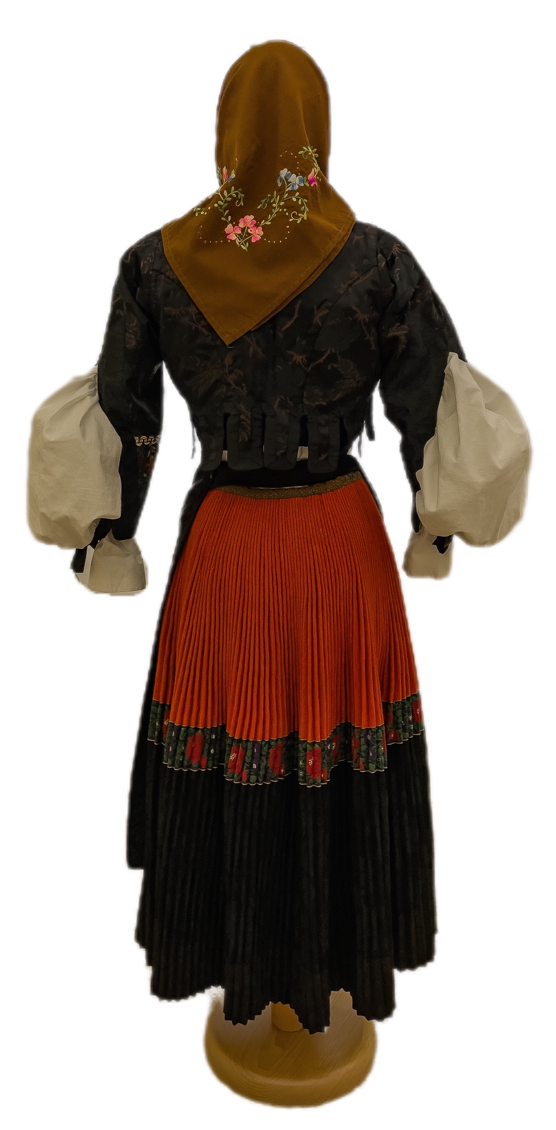 gonna, costume tradizionale, da giorno, femminile di Cappeddu, Giuseppa (seconda metà XX)