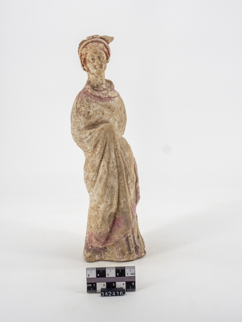 statuetta/ femminile, canosina (ca SECOLI/ ARCHI DI SECOLI/ IV a.C.-III a.C)