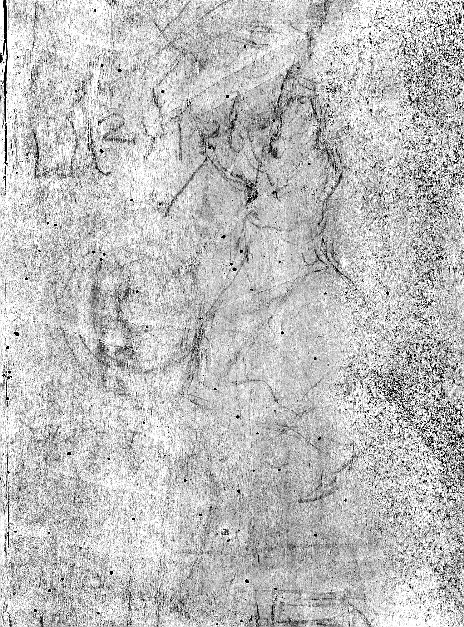 figure (disegno) di Leonardo da Vinci, Cioni Andrea detto Verrocchio (sec. XV)