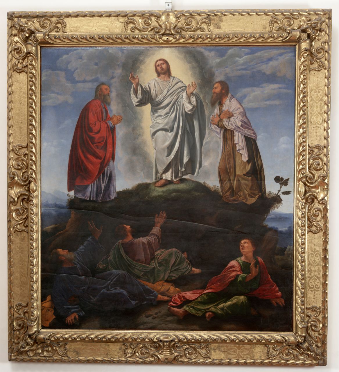 Trasfigurazione (dipinto) di Savoldo Giovanni Girolamo detto Girolamo da Brescia (sec. XVI)