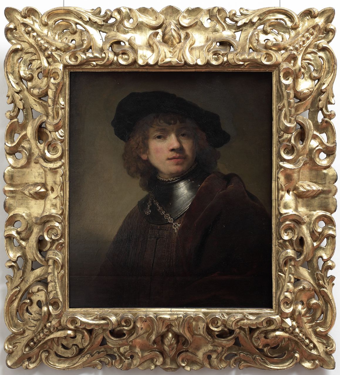 autoritratto di Rembrandt (dipinto) di Van Rijn Rembrandt Harmenszoon (sec. XVII)