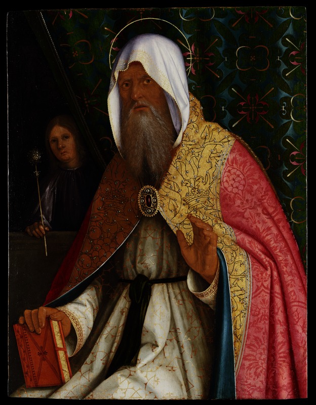 San Matteo (?) (dipinto) di Boccaccino Boccaccio (sec. XVI)