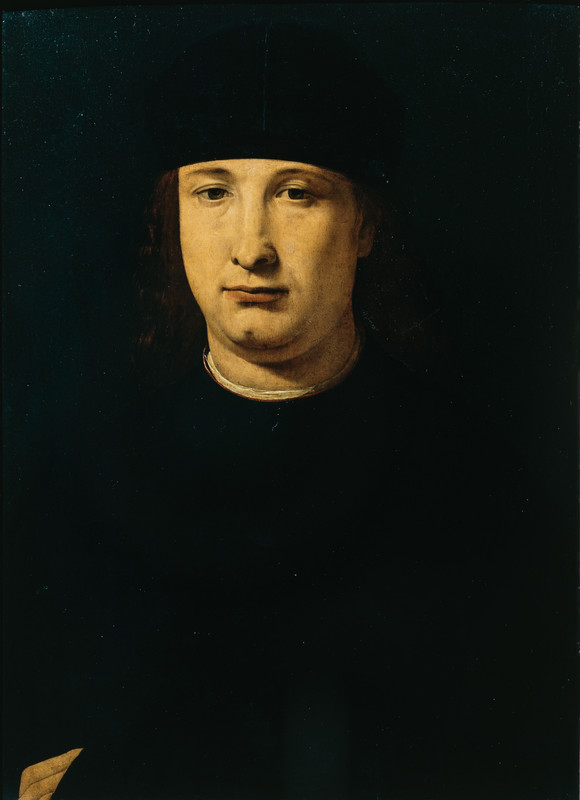 ritratto del poeta Casio (dipinto) di Boltraffio Giovanni Antonio (secc. XV/ XVI)