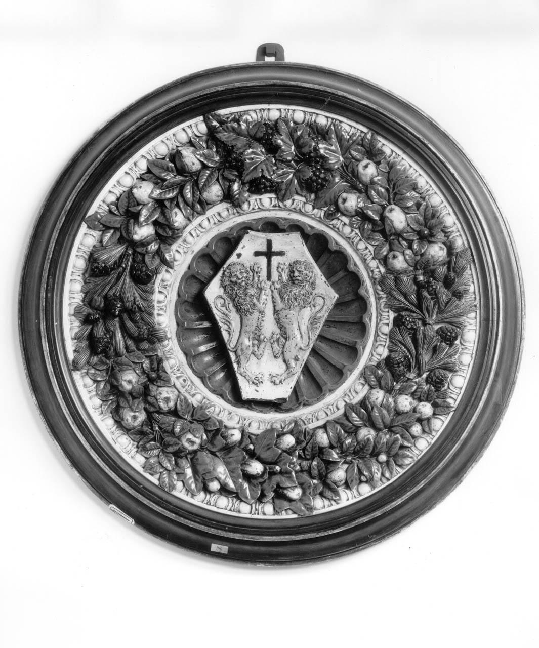 stemma gentilizio della famiglia della Stufa (rilievo) di Della Robbia Luca, Della Robbia Andrea (sec. XV)