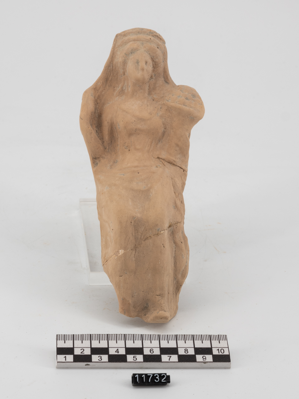 statuetta/ femminile, votiva (IV a.C.-III a.C)