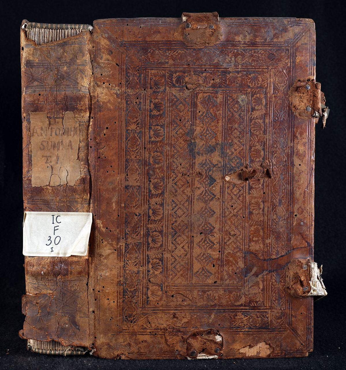 legatura piena, opera isolata - ambito francese (prima metà XVI)