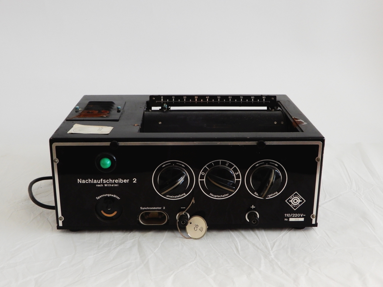 registratore, ad inseguimento di DR. B. LANGE GmbH (metà XX)