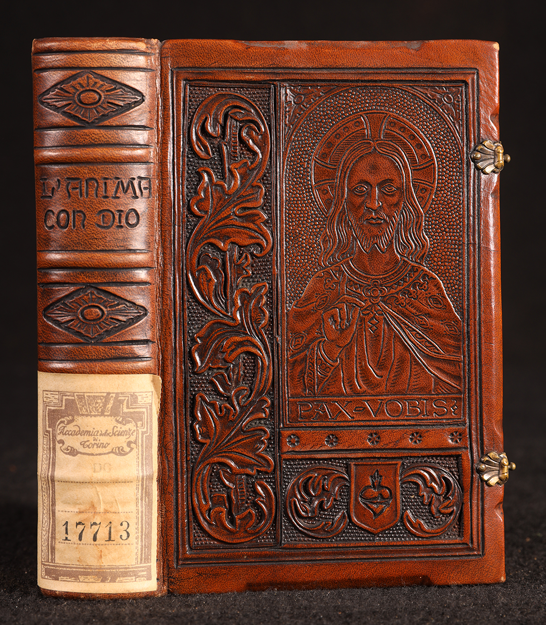 legatura piena, opera isolata - ambito italiano (ultimo quarto XIX)