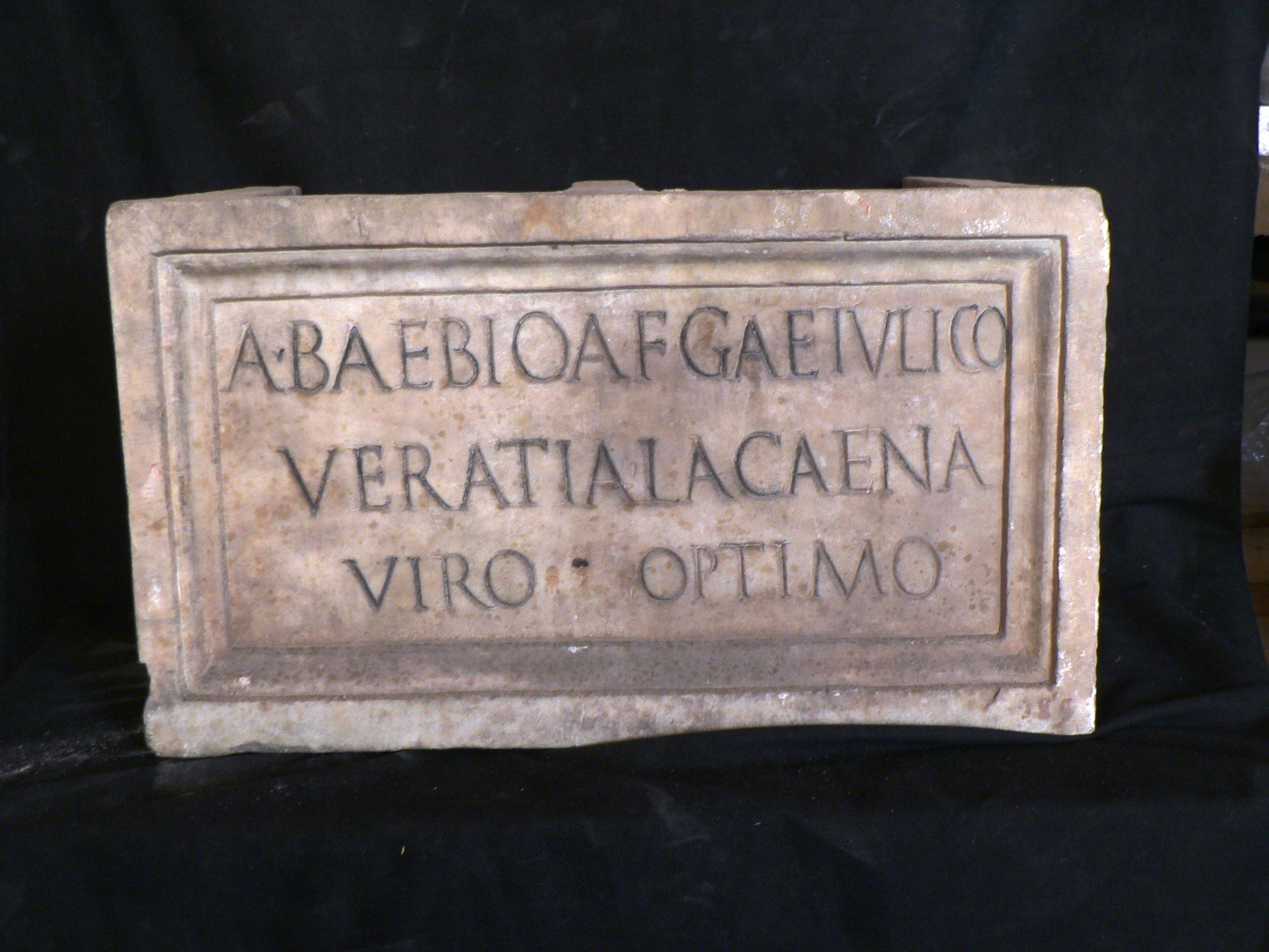 SINGOLO OGGETTO/ urna, SECOLI/ II