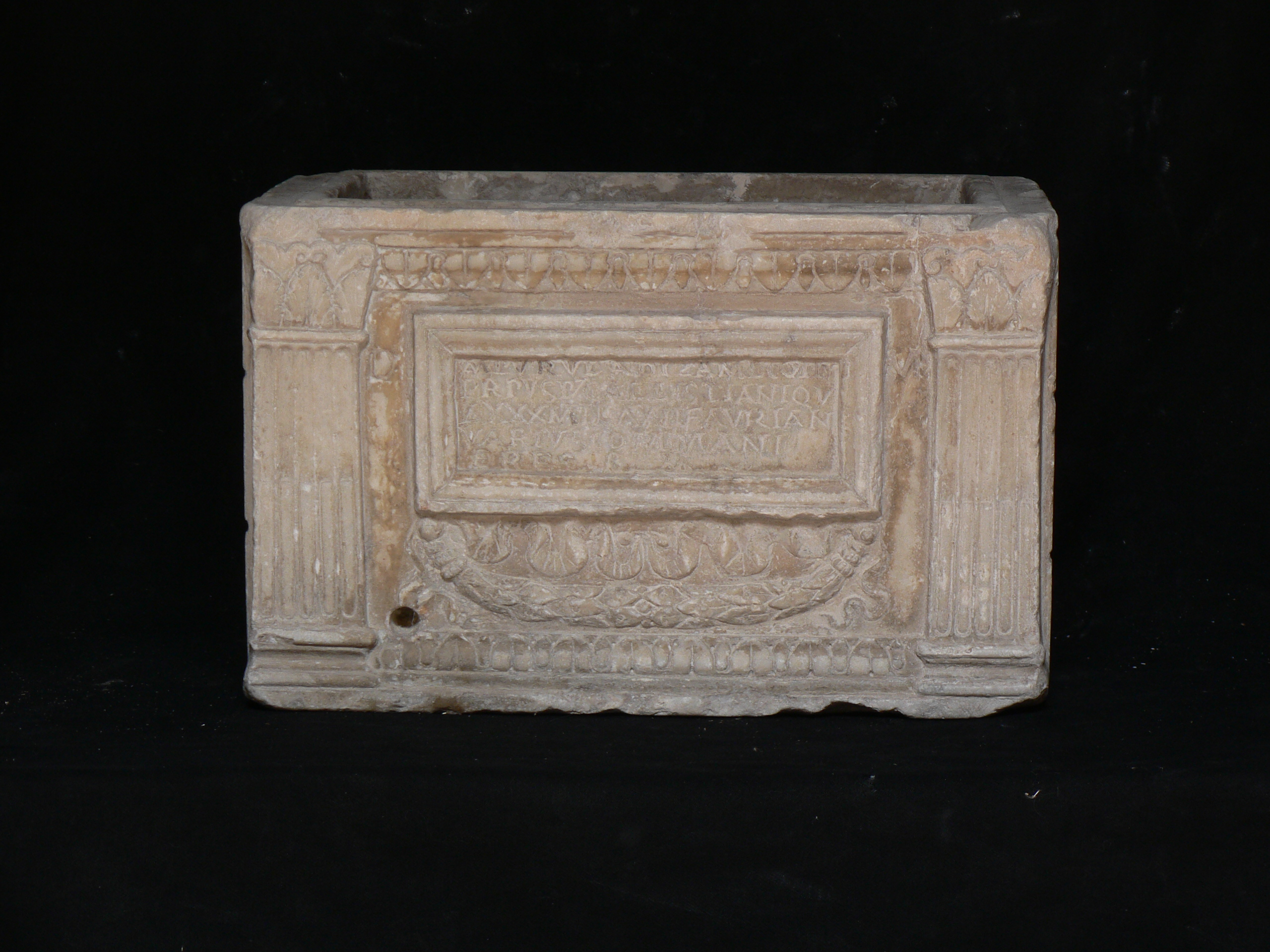 SINGOLO OGGETTO/ urna, SECOLI/ III