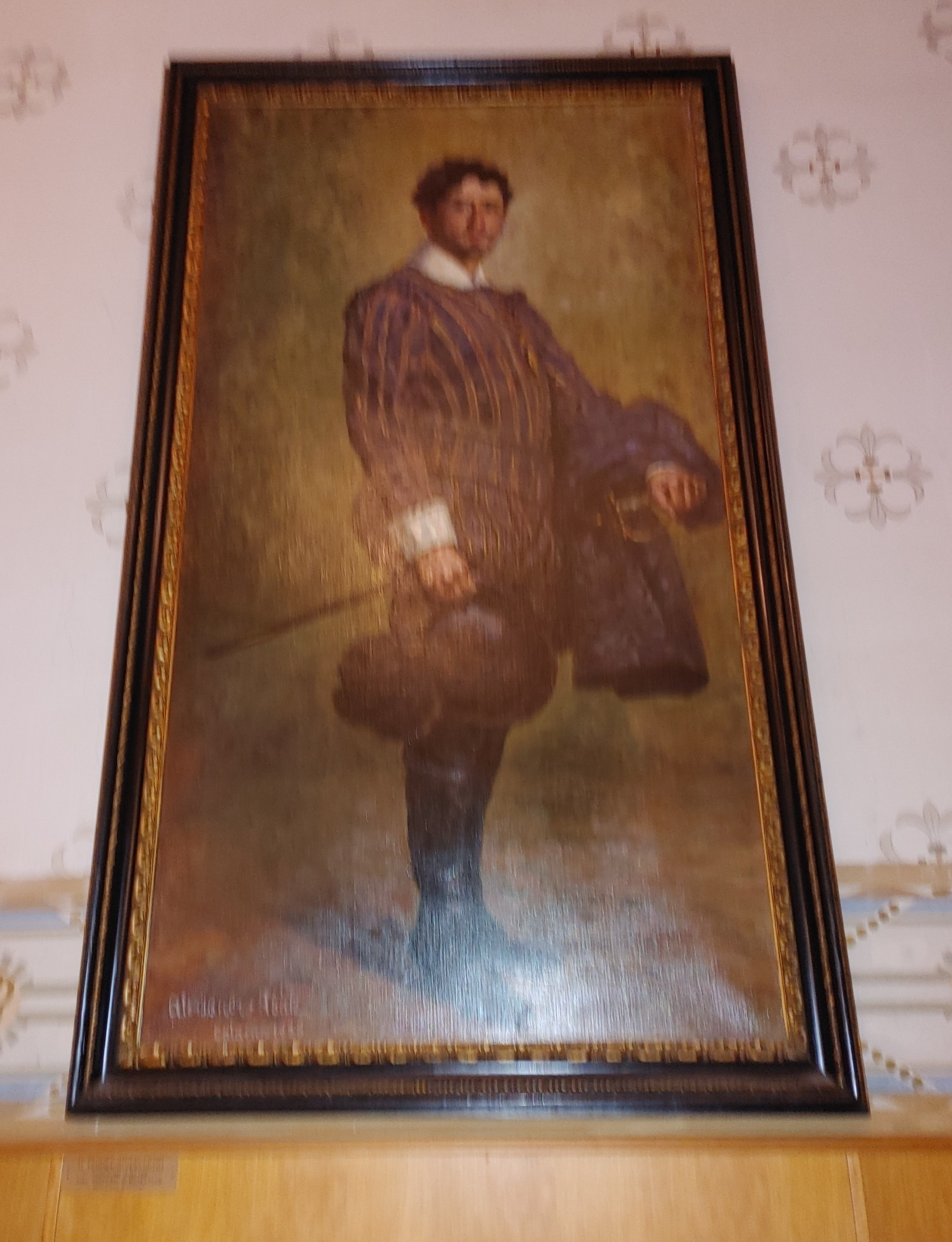 ritratto del tenore Luca Crimi, Luca Crimi (dipinto, opera isolata) di Alessandro Abate (attribuito) (secondo quarto XX)