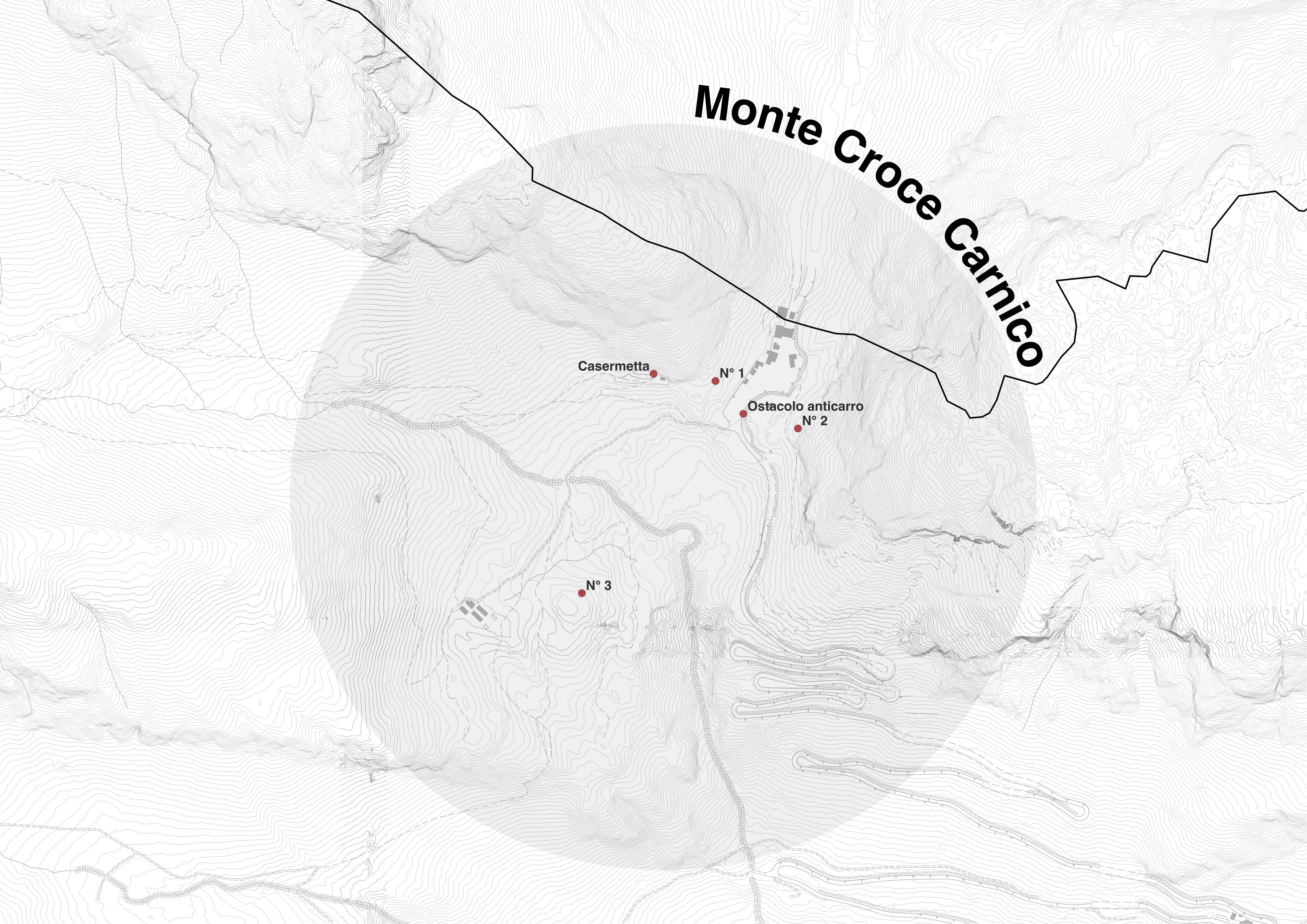 Monte Croce Carnico (Sbarramento) - Paluzza (UD) 