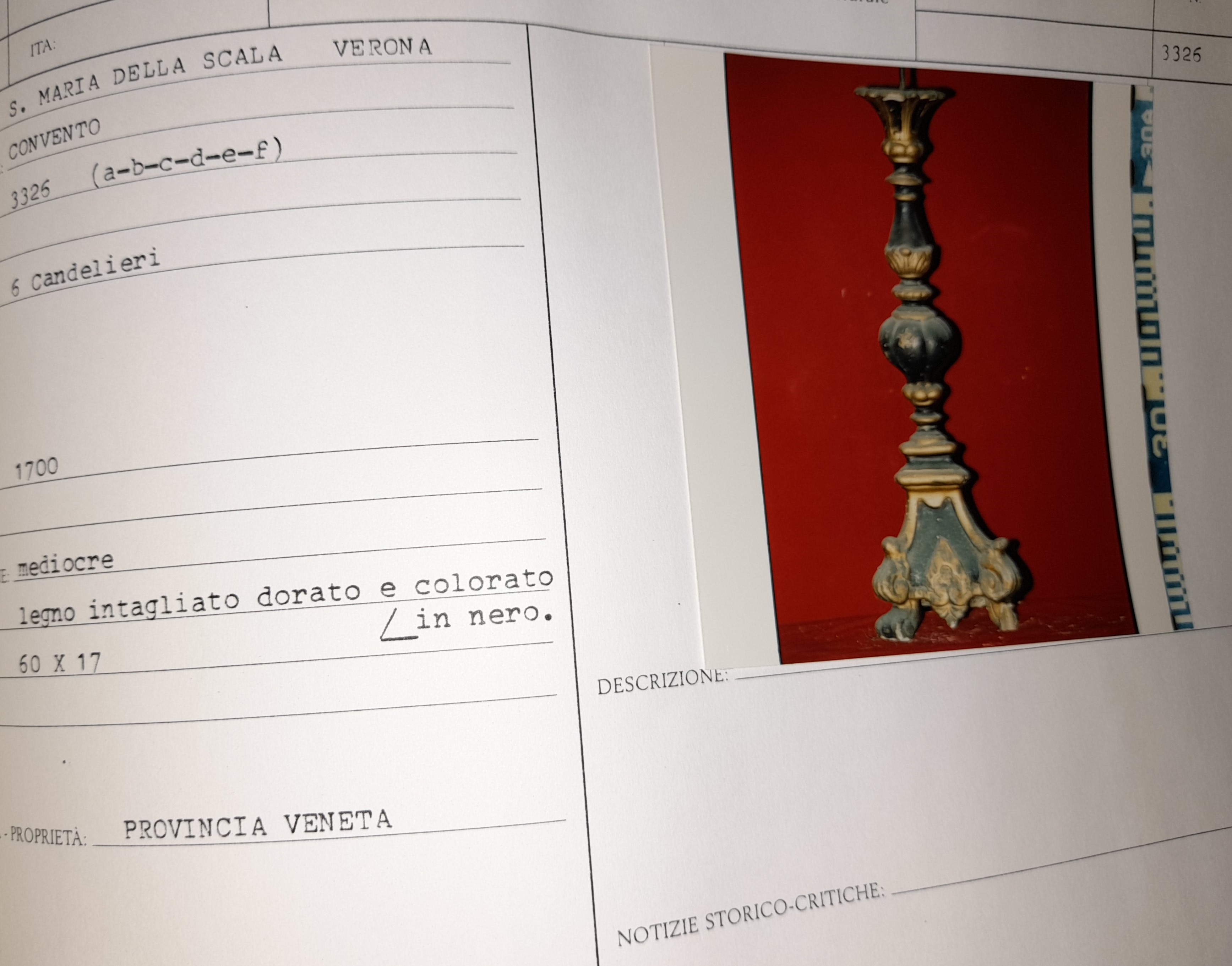 candeliere d'altare, serie - manifattura italiana (XVIII)