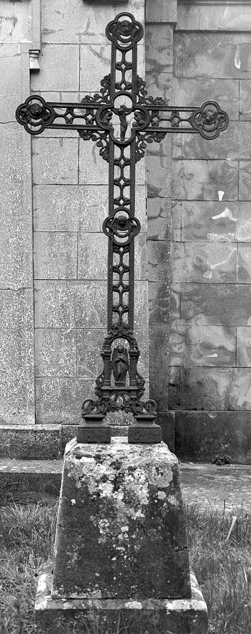 croce - produzione toscana (fine sec. XIX)