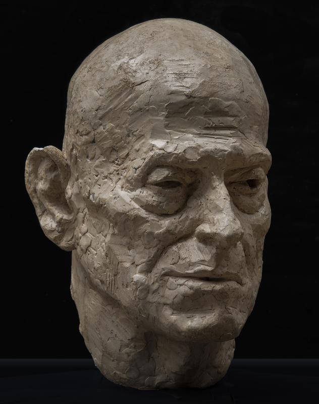 Ritratto maschile (scultura) di Lipchitz Jacques (secondo quarto XX)