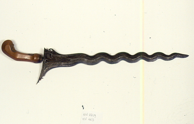 kriss, opera isolata - manifattura di Giava (XVIII-prima metà XIX)