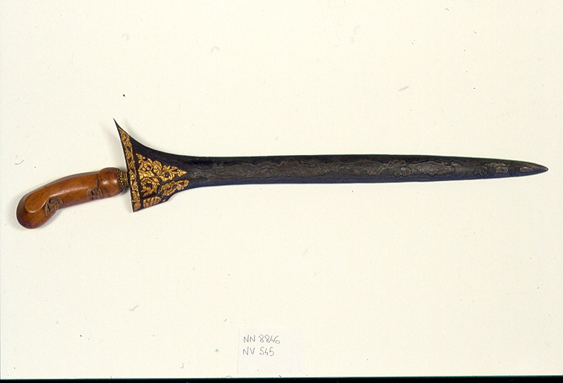 motivi decorativi floreali (kriss, opera isolata) - manifattura di Giava (fine XVIII-prima metà XIX)