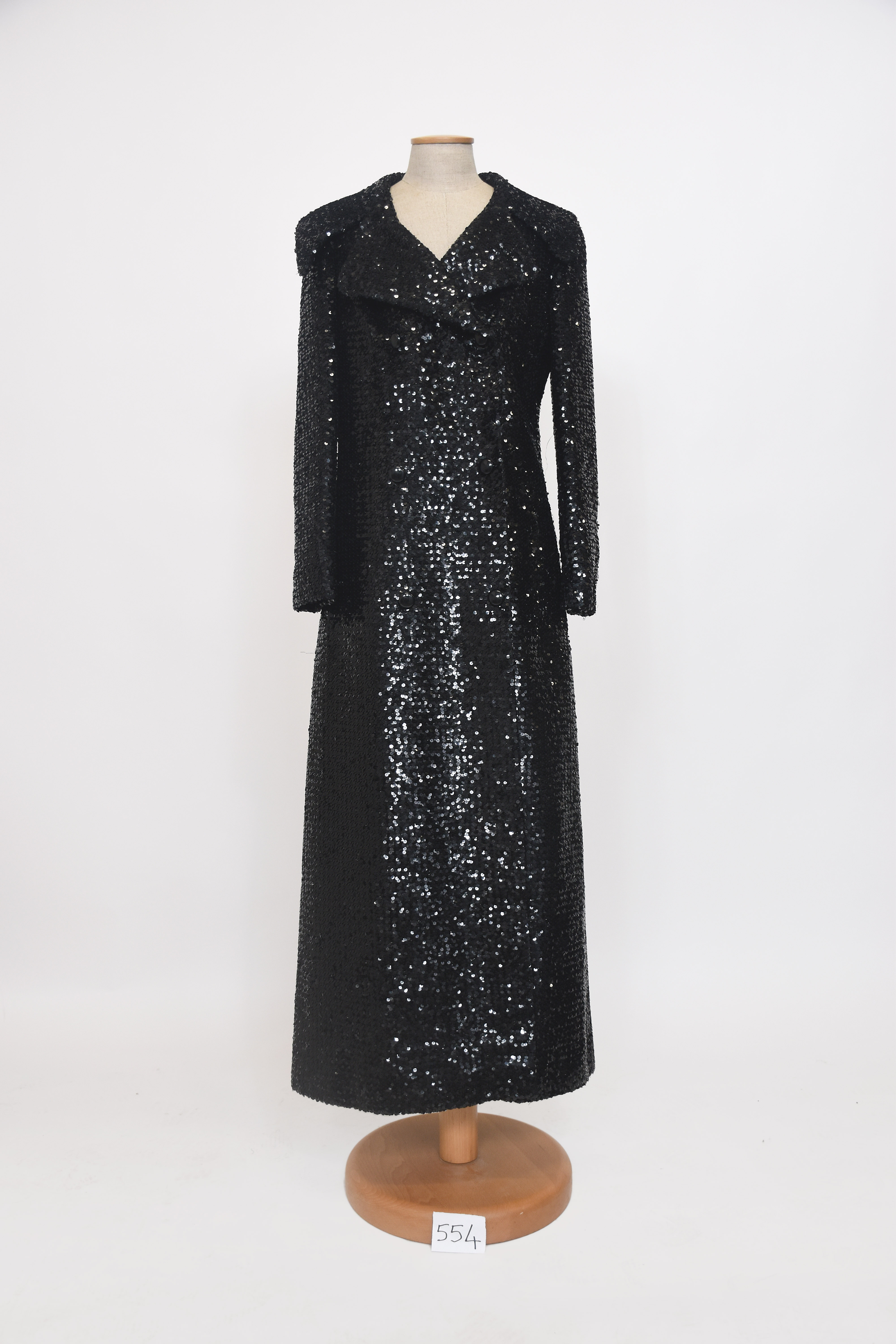 cappotto, civile, da sera, femminile - manifattura torinese (anni sessanta sec. XX)