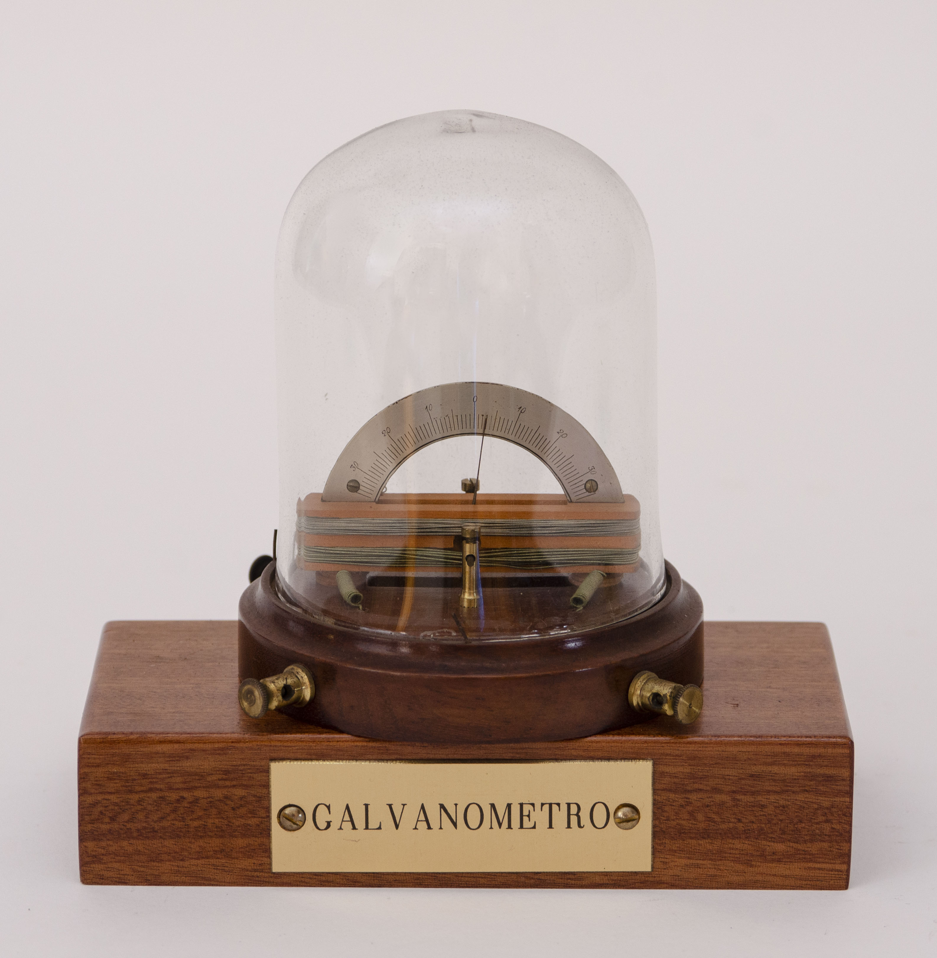 galvanometro, a bobina imperniata di Deprez, Marcel, D'Arsonval, Jaques - Arséne (ultimo quarto XIX)