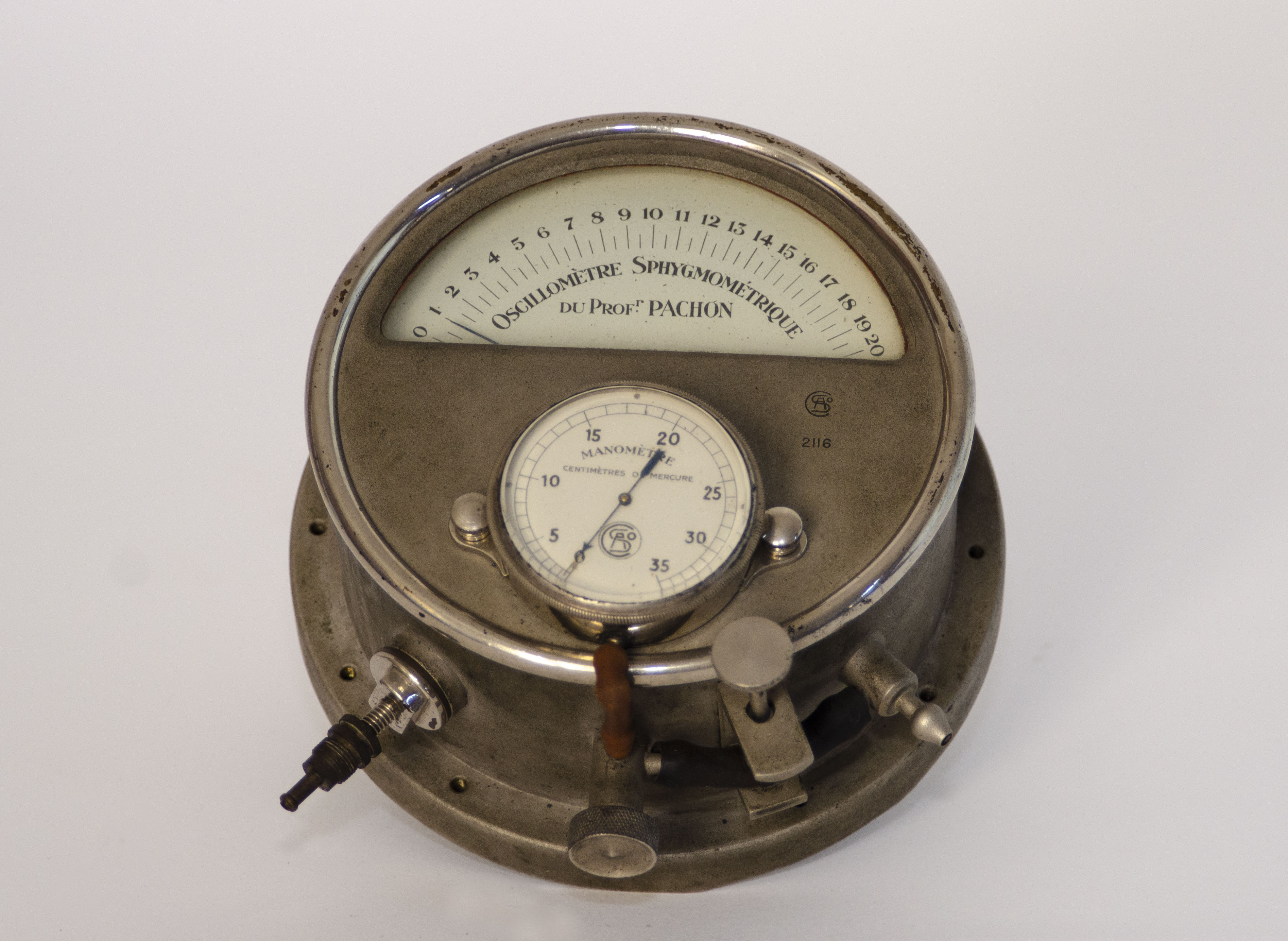 oscillometro di Pachon di G. Boulitte (seconda metà XIX)