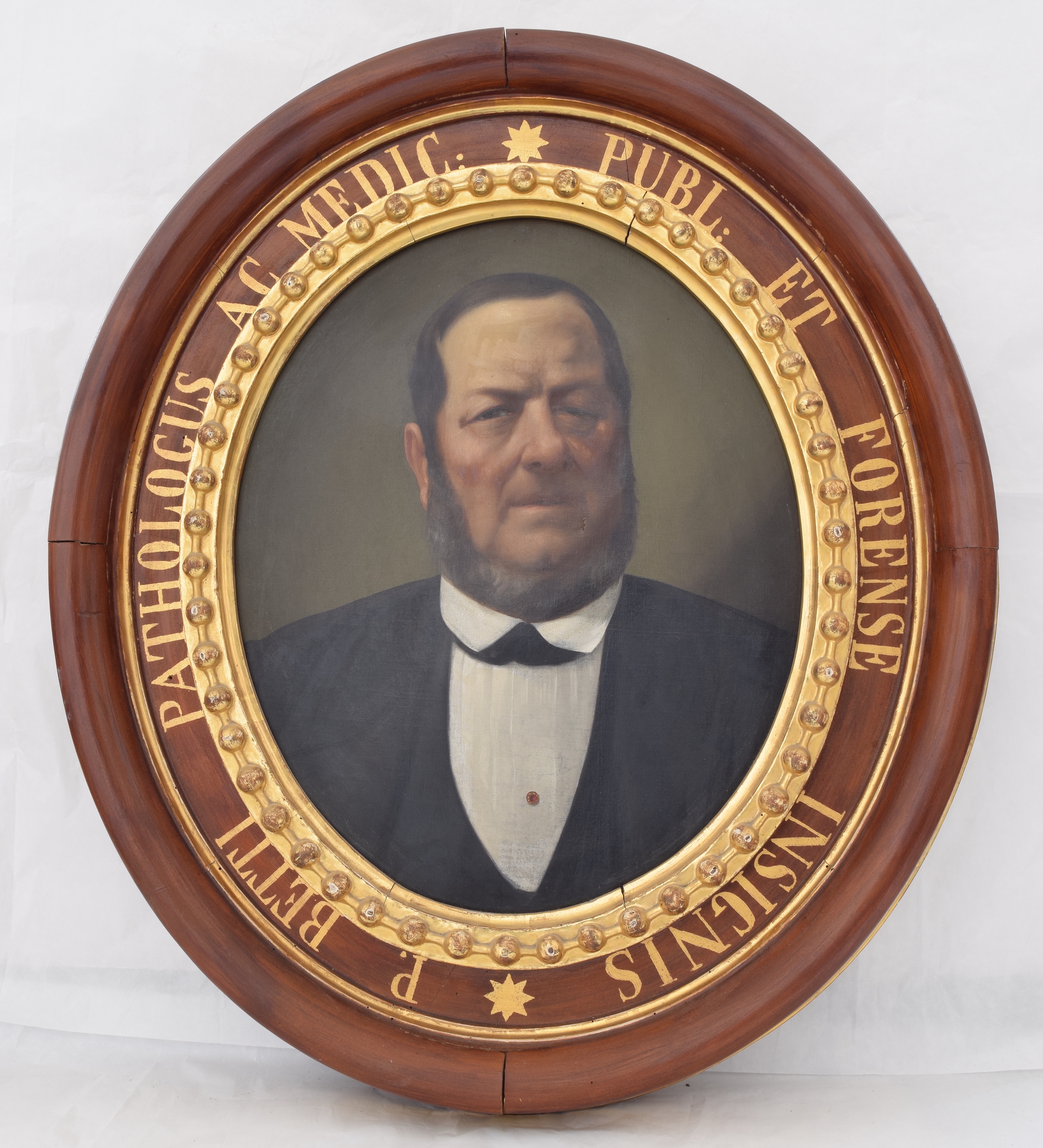 ritratto di Pietro Betti (dipinto) di Mazzanti Alessandro (terzo quarto XIX)