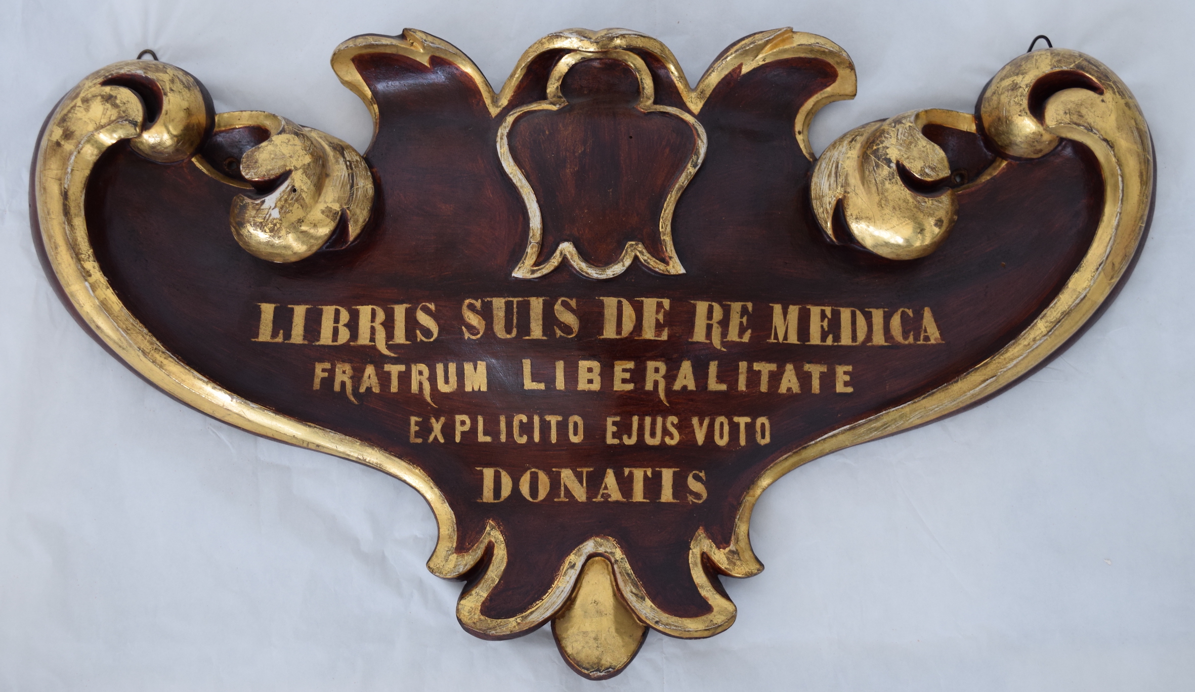 targa di Carlo Burci (targa) - ambito fiorentino (XIX)