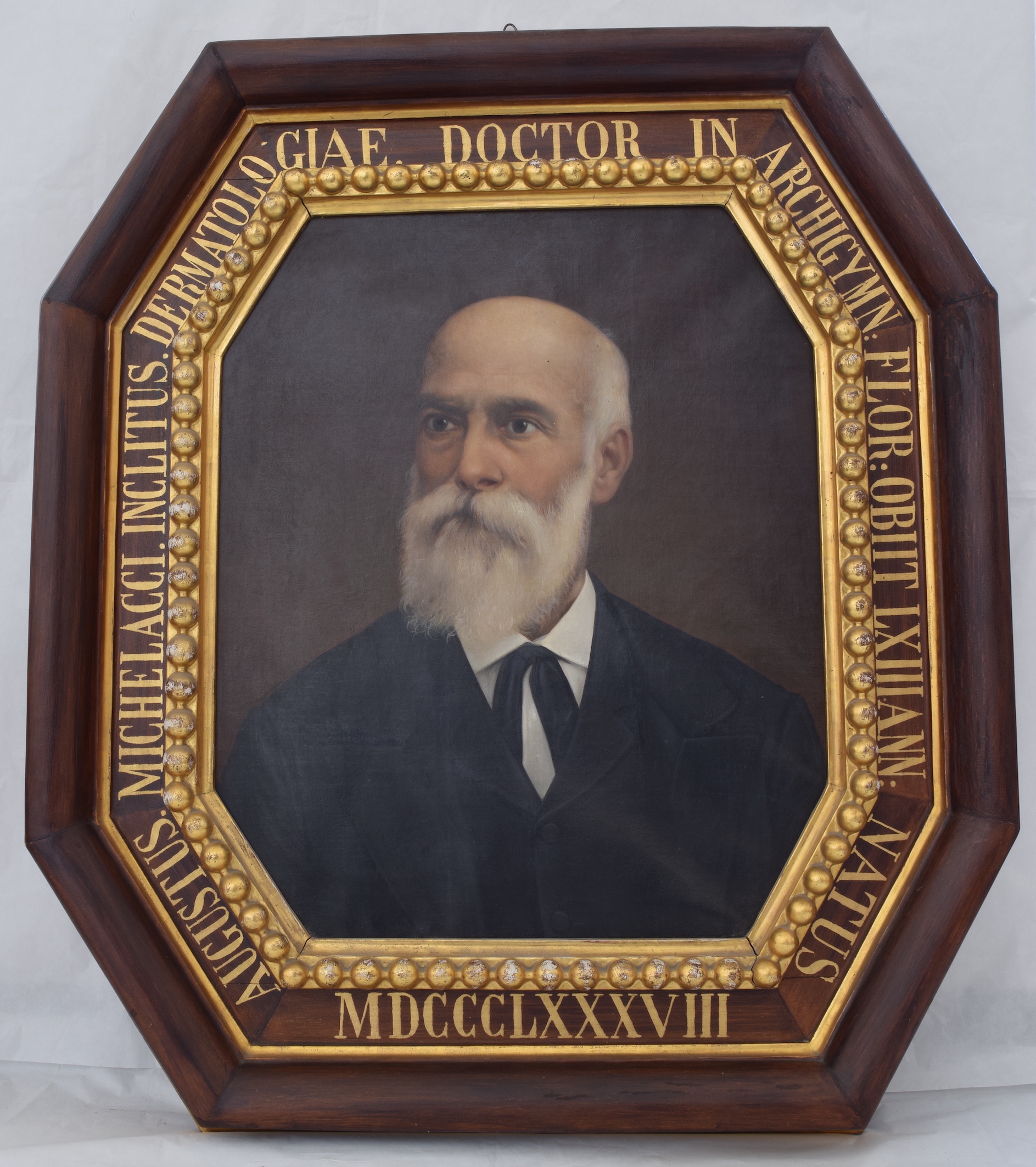 ritratto di Augusto Michelacci (dipinto) di Mazzanti Alessandro (ultimo quarto XIX)