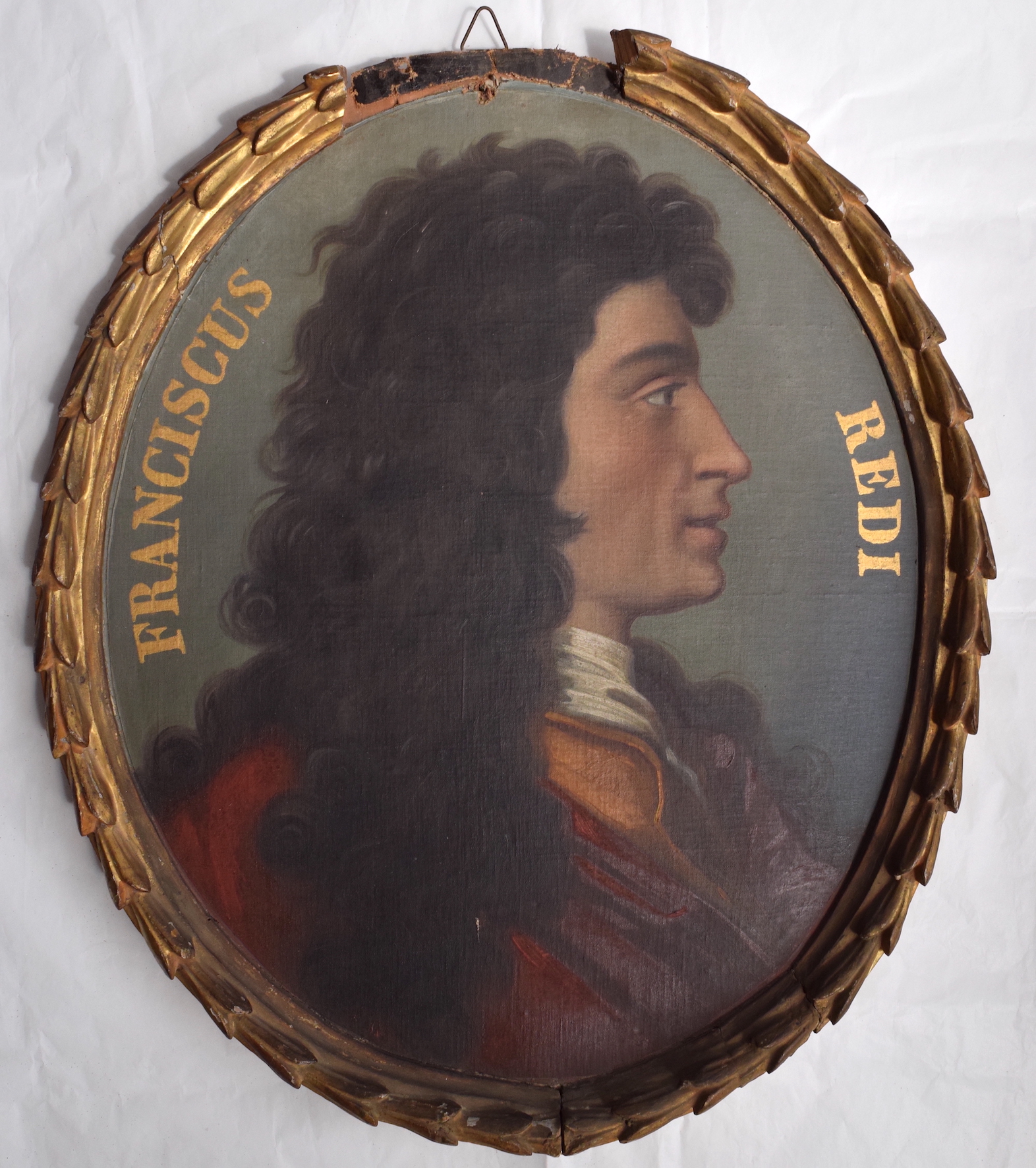 ritratto di Francesco Redi (dipinto) di Mazzanti Alessandro (terzo quarto XIX)