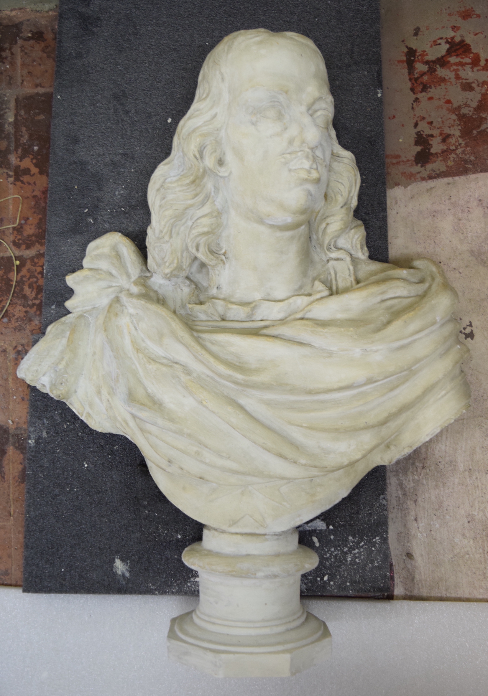 busto del granduca Cosimo III de' Medici (scultura) - ambito fiorentino (XIX)