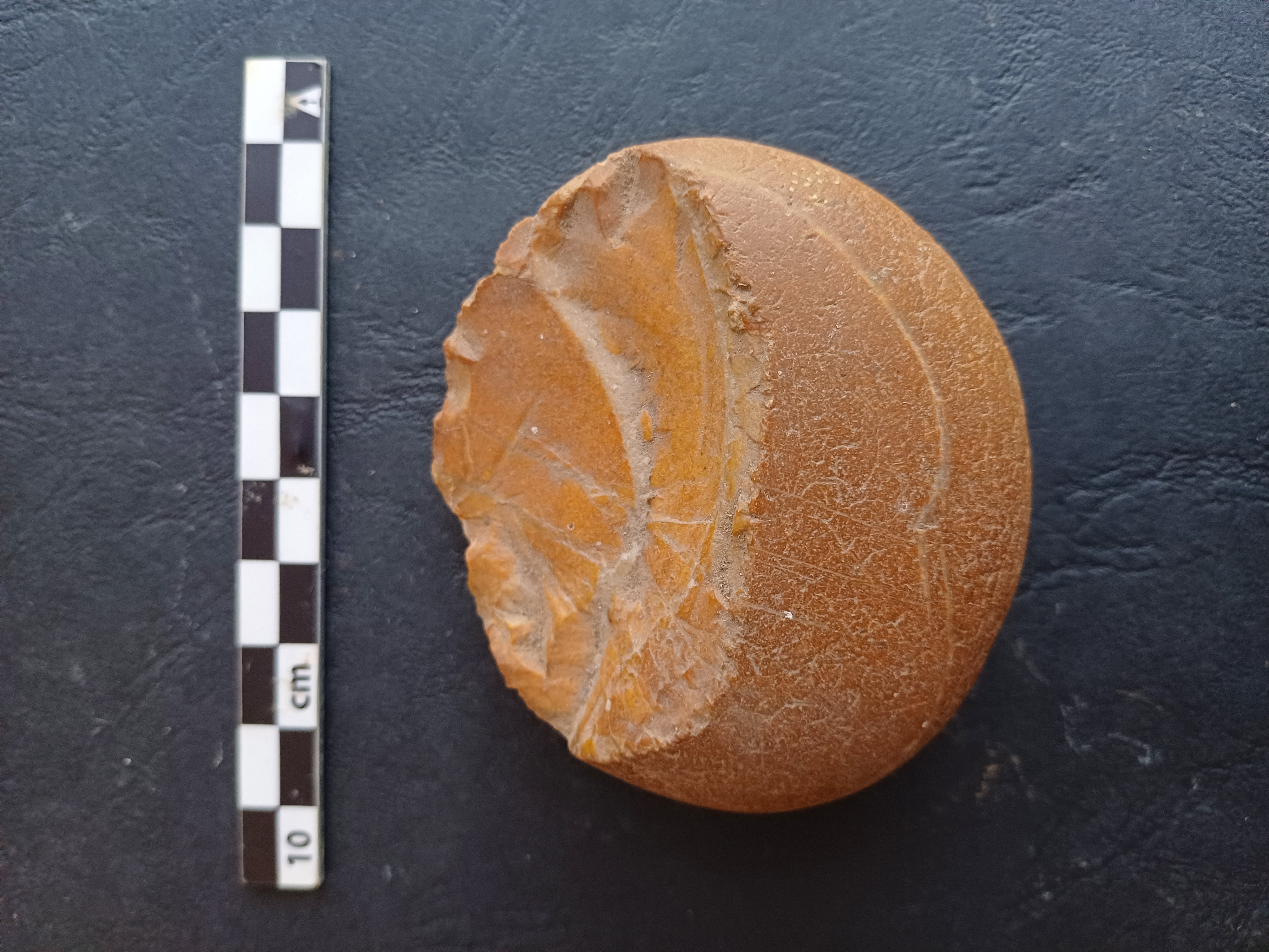 SINGOLO OGGETTO/ chopper, PERIODIZZAZIONI/ PREISTORIA/ Paleolitico/ Paleolitico inferiore