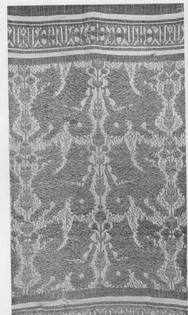 tessuto, frammento - manifattura umbra (sec. XV)