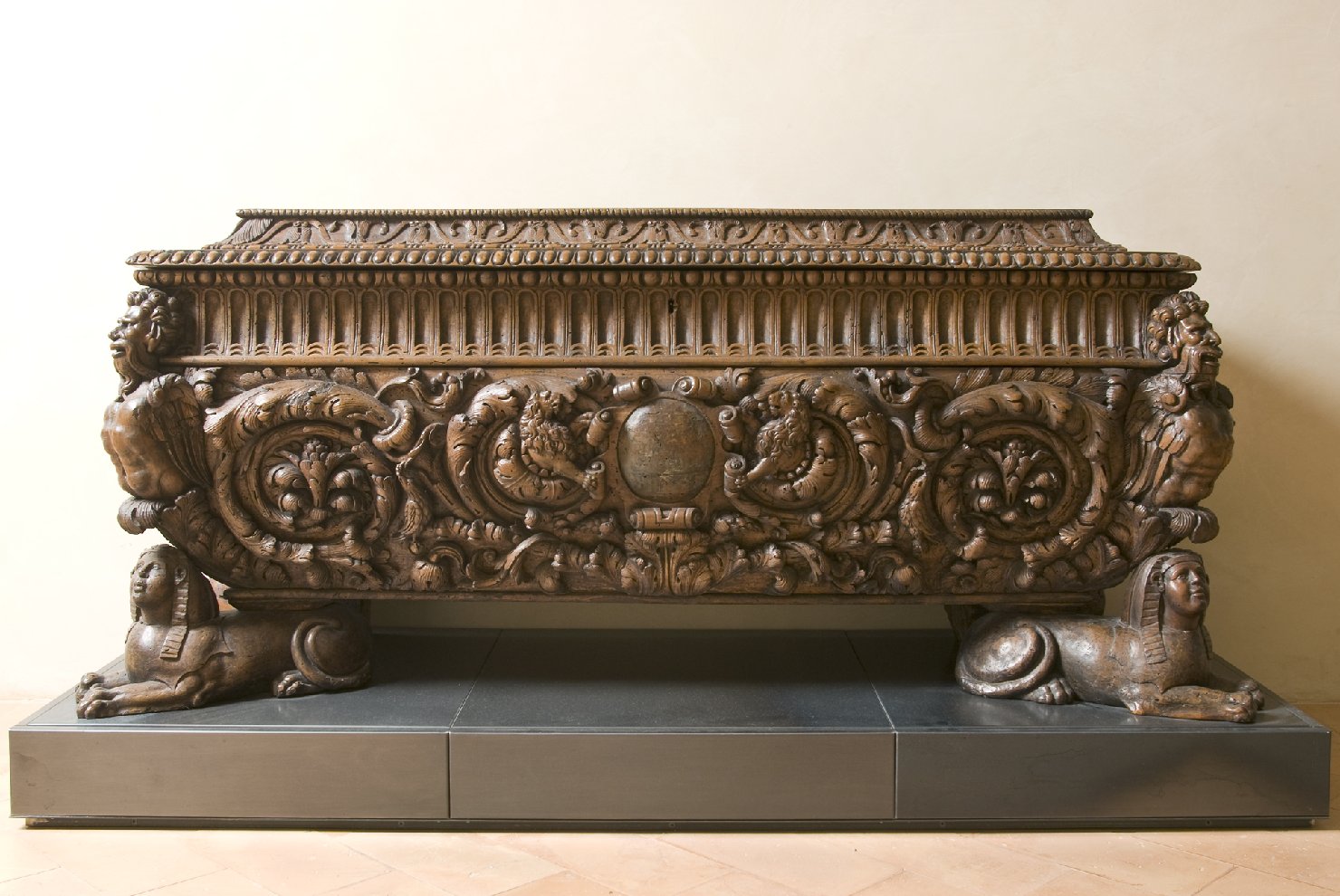 cassone, coppia - produzione romana (seconda metà sec. XVI)