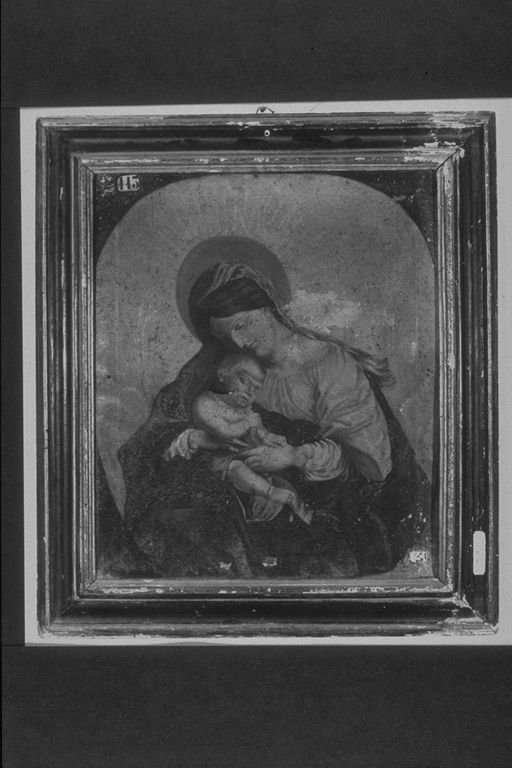 Madonna con Bambino (dipinto, opera isolata) - ambito dell'Italia centrale (sec. XVIII)