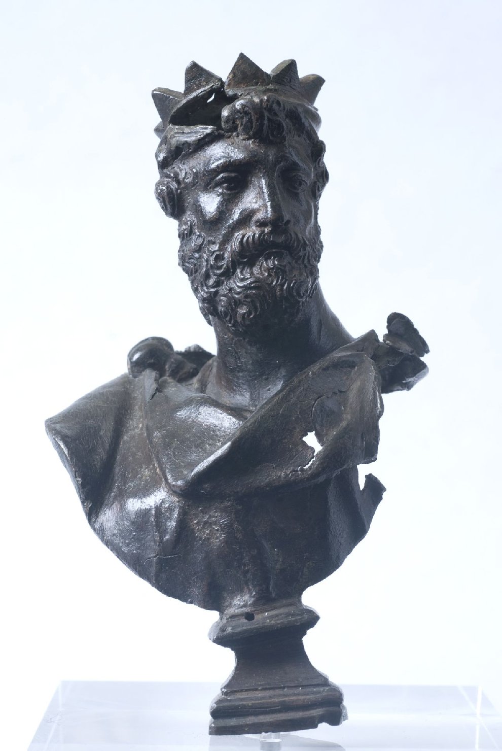 Re David (scultura, opera isolata) - ambito Italia settentrionale (sec. XVII)