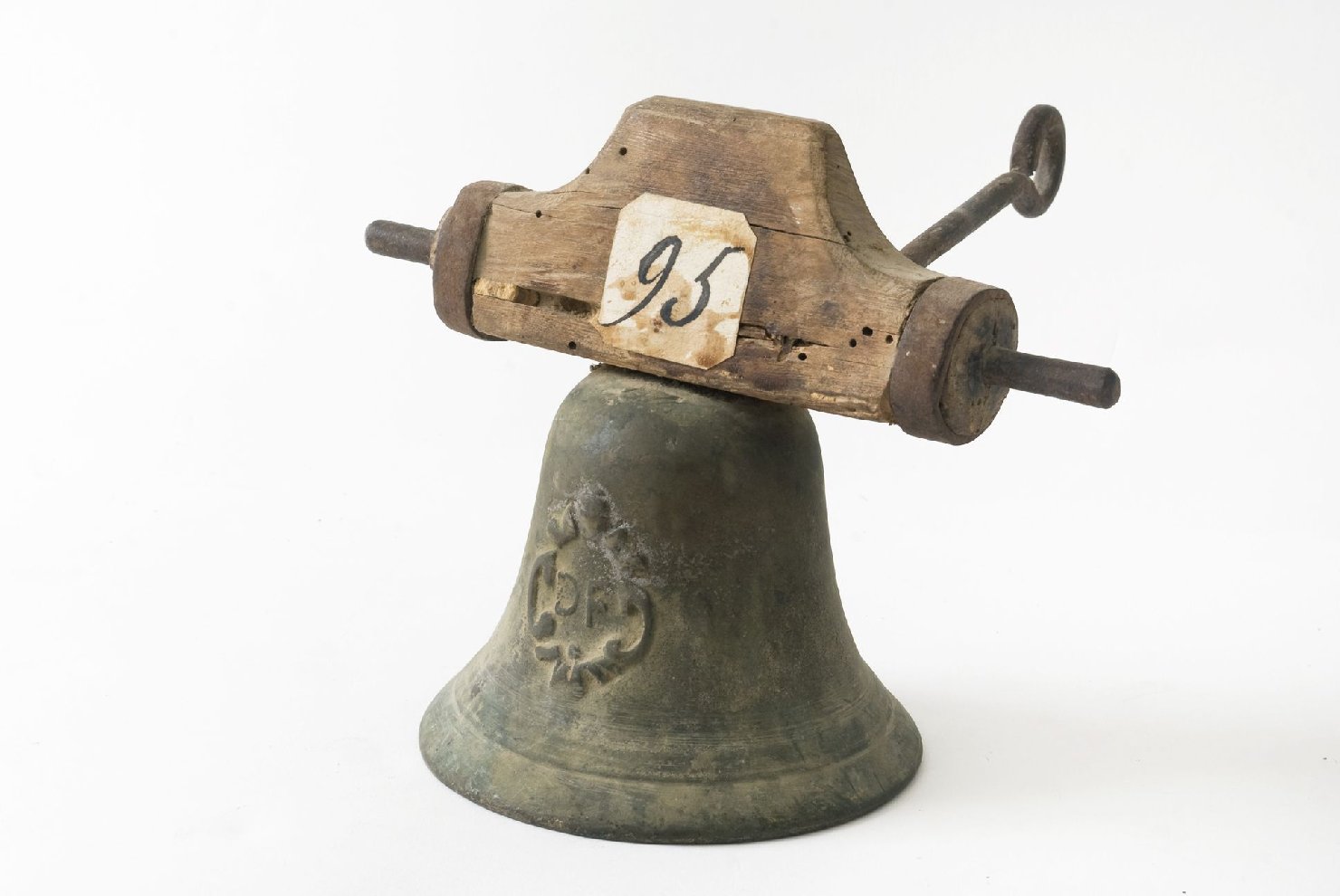 campanella, opera isolata - manifattura umbra (seconda metà sec. XIX)