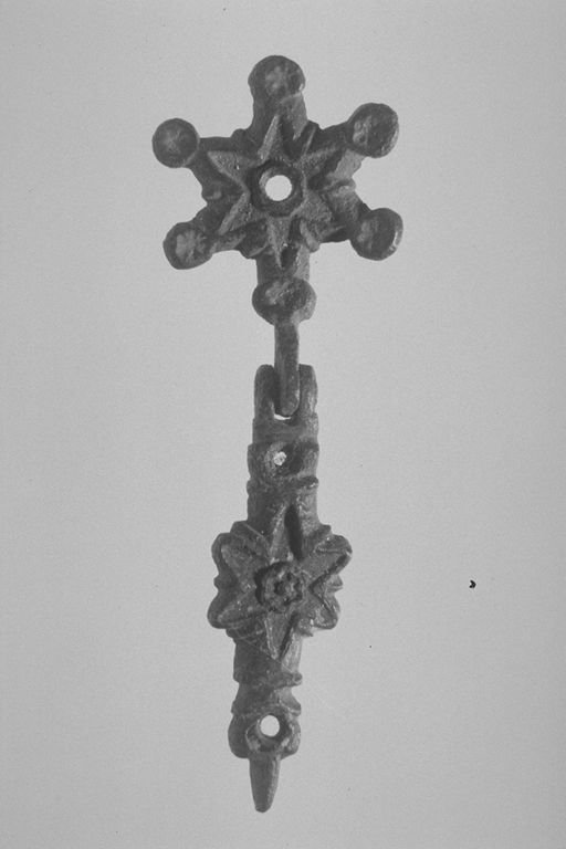 fermaglio di libro liturgico, opera isolata - ambito Italia settentrionale (sec. XVII)